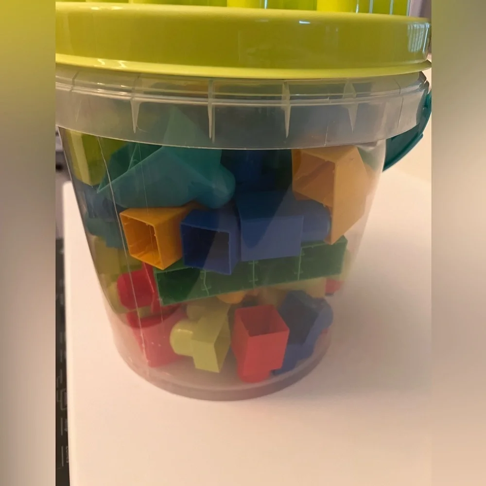 FISHER PRICE MEGA BLOCKS FIRST BUILDING BLOCKS MISC SIZES AND SHAPES  50+ BLOCKS